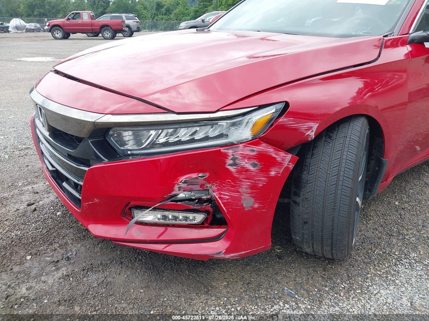 2019 Honda Accord VIN 1HGCV1F35KA164512 IAAI salvage auction — SIDE, Salvage Title, sold $7,000 on 2026-08-22 (photo 6)