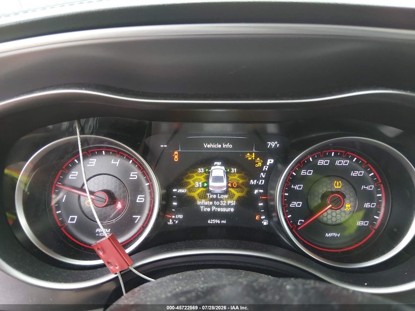 2019 Dodge Charger VIN 2C3CDXGJ3KH692332 IAAI salvage auction — FRONT END, Wait Title, sold $14,900 on 2026-08-28 (photo 7)