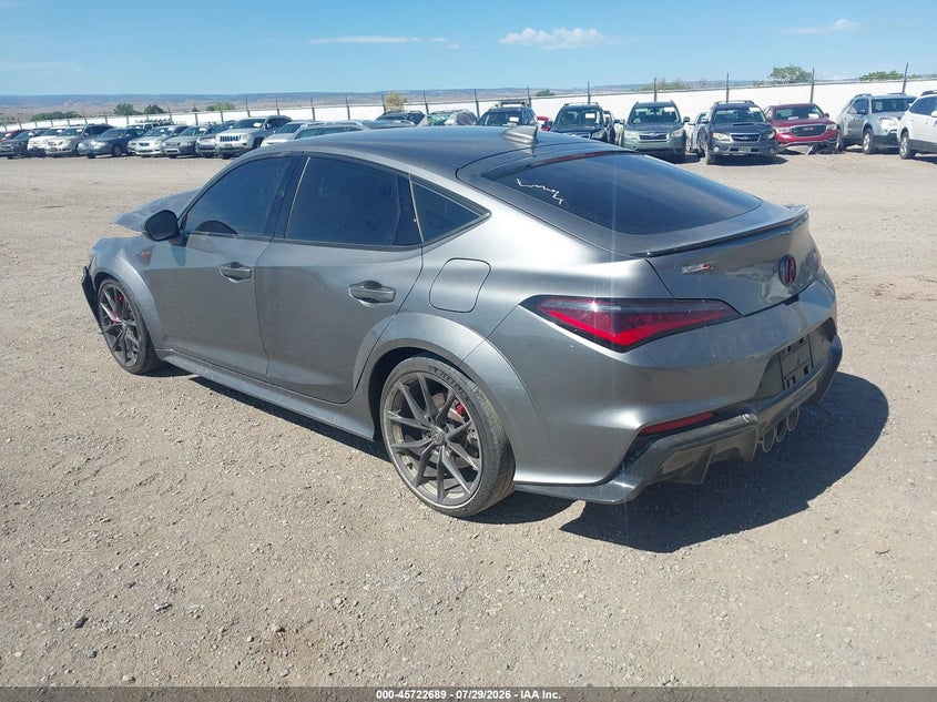 2025 Acura Integra VIN 19UDE5G98SA001805 IAAI salvage auction — FRONT END, Salvage Title, sold $14,800 on 2026-09-27 (photo 3)