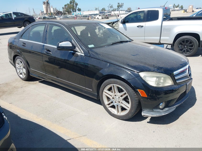2008 Mercedes-benz C class VIN WDDGF56X18F067249 IAAI salvage auction — NORMAL WEAR, Clear - Dealer Only (California), sold $300 on 2026-08-05 (photo 1)