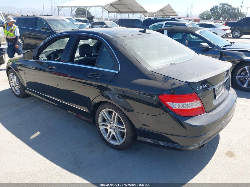 2008 Mercedes-benz C class VIN WDDGF56X18F067249 IAAI salvage auction — NORMAL WEAR, Clear - Dealer Only (California), sold $300 on 2026-08-05 (photo 3)