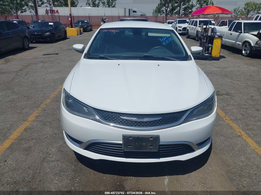 2015 Chrysler 200 VIN 1C3CCCABXFN574885 IAAI salvage auction — NORMAL WEAR, Clear - Dealer Only (California), sold $400 on 2026-08-21 (photo 6)
