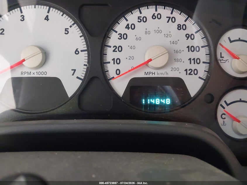 2007 Dodge Ram 1500 VIN 1D7HU18277S135676 IAAI salvage auction — RIGHT REAR, Bill Of Sale (Alaska), sold $825 on 2026-08-01 (photo 7)