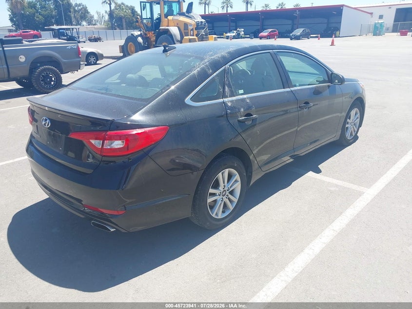2016 Hyundai Sonata VIN 5NPE24AF1GH267879 IAAI salvage auction — LEFT FRONT, Wait Title, sold $775 on 2026-08-21 (photo 4)