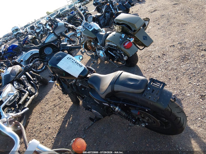 2019 Harley-davidson Iron VIN 1HD4LE213KC419522 IAAI salvage auction — SIDE, Salvage Title, sold $25 on 2026-09-07 (photo 3)