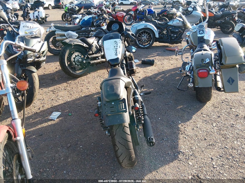 2019 Harley-davidson Iron VIN 1HD4LE213KC419522 IAAI salvage auction — SIDE, Salvage Title, sold $25 on 2026-09-07 (photo 6)