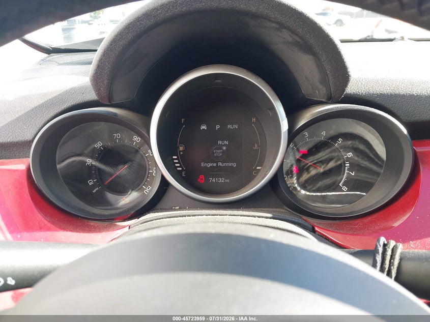 2016 Fiat 500x VIN ZFBCFXBT0GP336054 IAAI salvage auction — SIDE, Salvage (California), sold $1,400 on 2026-08-06 (photo 7)