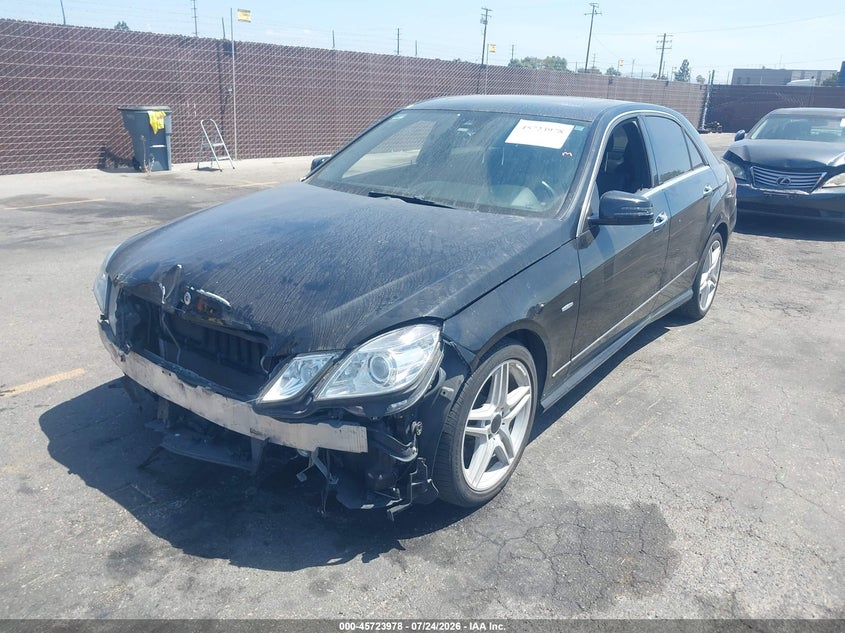 2012 Mercedes-benz E-klasse VIN WDDHF5KB5CA588592 IAAI salvage auction — FRONT END, Wait Title, sold $1,700 on 2026-08-12 (photo 2)