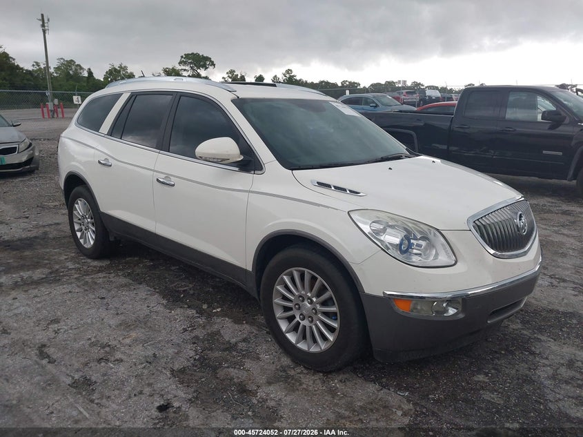 2012 Buick Enclave VIN 5GAKRCED8CJ360547 IAAI salvage auction — NORMAL WEAR, Clear (Florida), sold $1,225 on 2026-09-05 (photo 1)