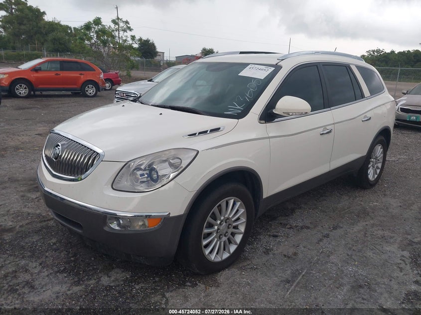 2012 Buick Enclave VIN 5GAKRCED8CJ360547 IAAI salvage auction — NORMAL WEAR, Clear (Florida), sold $1,225 on 2026-09-05 (photo 2)