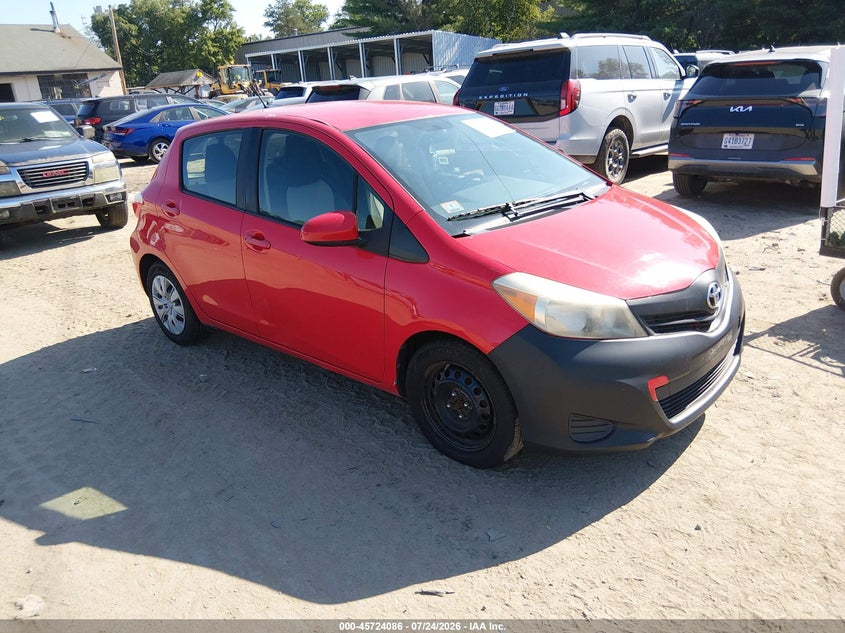 2014 Toyota Yaris VIN JTDKTUD38ED576298 IAAI salvage auction — NORMAL WEAR, Clear (Massachusetts), sold $25 on 2026-07-29 (photo 1)