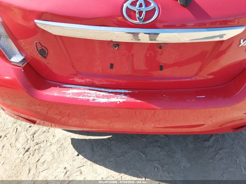 2014 Toyota Yaris VIN JTDKTUD38ED576298 IAAI salvage auction — NORMAL WEAR, Clear (Massachusetts), sold $25 on 2026-07-29 (photo 6)