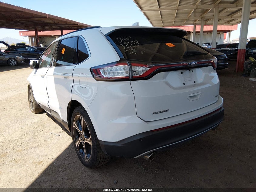 2015 Ford Edge VIN 2FMTK3J81FBB85773 IAAI salvage auction — FRONT END, Salvage (Arizona), sold $275 on 2026-10-07 (photo 3)