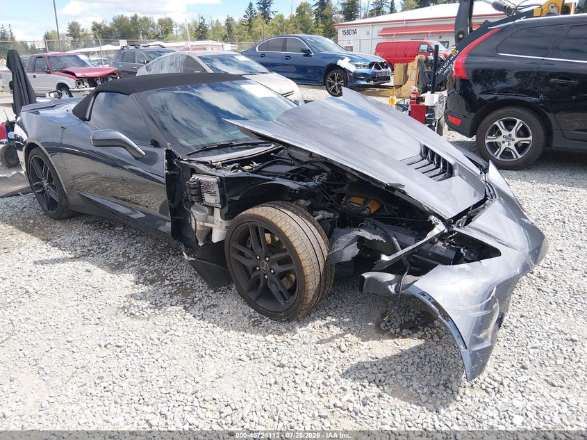 2014 Chevrolet Corvette VIN 1G1YL3D71E5122291 — IAAI salvage auction photo