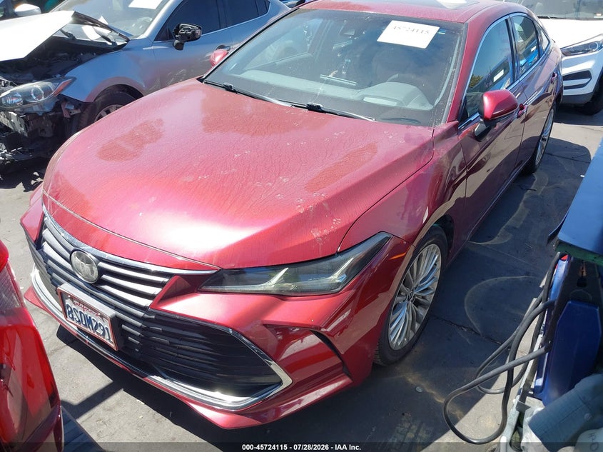 2020 Toyota Avalon VIN 4T1CZ1FB0LU055915 IAAI salvage auction — REAR END, Wait Title, sold $12,900 on 2026-08-26 (photo 2)