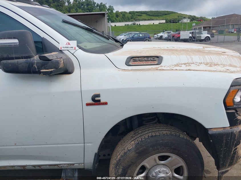 2024 Ram 3500 VIN 3C63R3GL8RG404913 IAAI salvage auction — WATER/FLOOD, Non-Repairable Certificate (West Virginia), sold $9,500 on 2026-09-10 (photo 6)