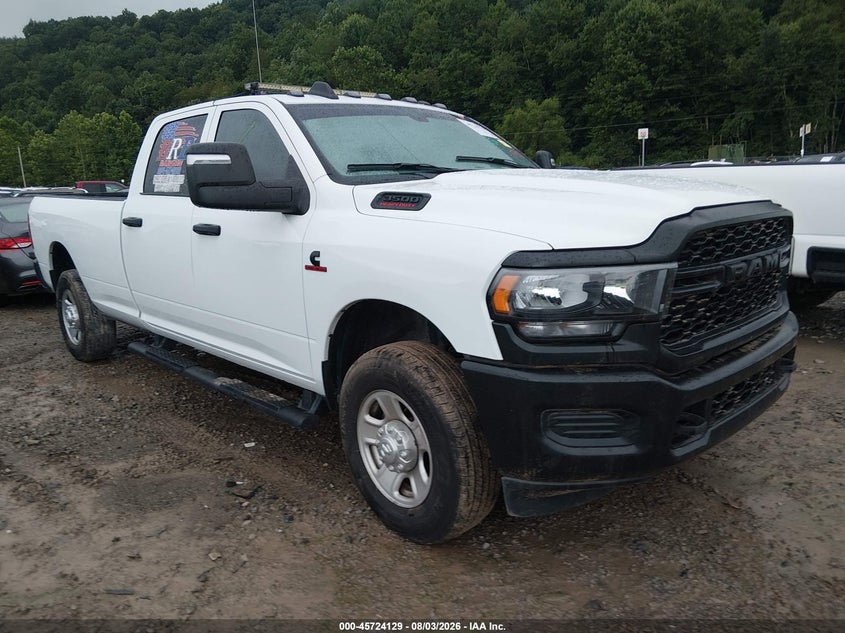 2024 Ram 3500 VIN 3C63R3GL8RG404913 IAAI salvage auction — WATER/FLOOD, Non-Repairable Certificate (West Virginia), sold $8,100 on 2026-10-03 (photo 1)