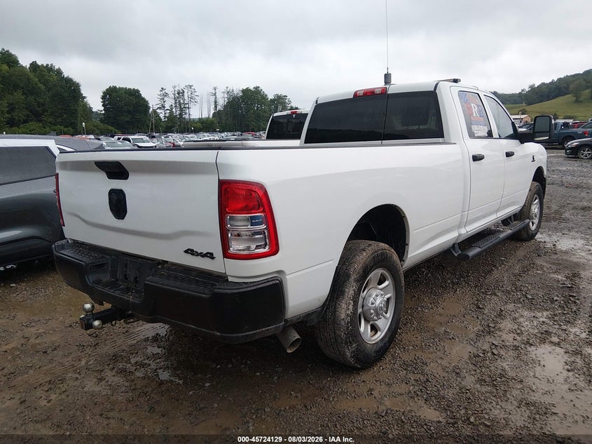 2024 Ram 3500 VIN 3C63R3GL8RG404913 IAAI salvage auction — WATER/FLOOD, Non-Repairable Certificate (West Virginia), sold $8,100 on 2026-10-03 (photo 4)