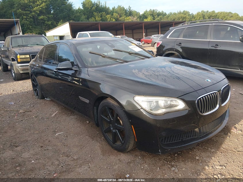 2014 BMW 7 series VIN WBAYE8C53ED135982 IAAI salvage auction — NORMAL WEAR, Clear (Alabama), sold $200 on 2026-08-23 (photo 1)
