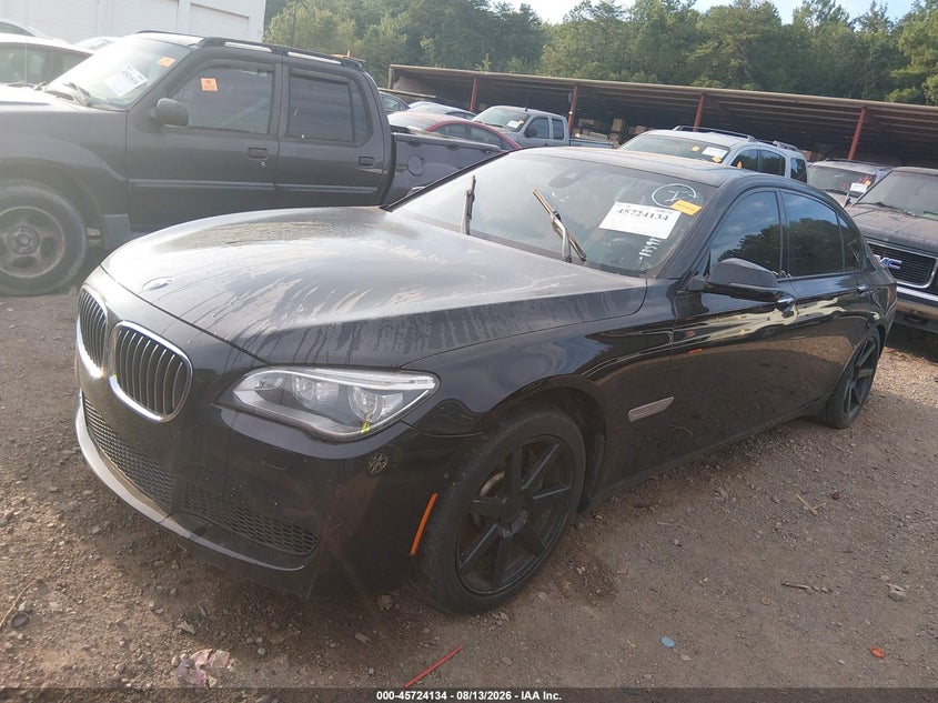 2014 BMW 7 series VIN WBAYE8C53ED135982 IAAI salvage auction — NORMAL WEAR, Clear (Alabama), sold $200 on 2026-08-23 (photo 2)