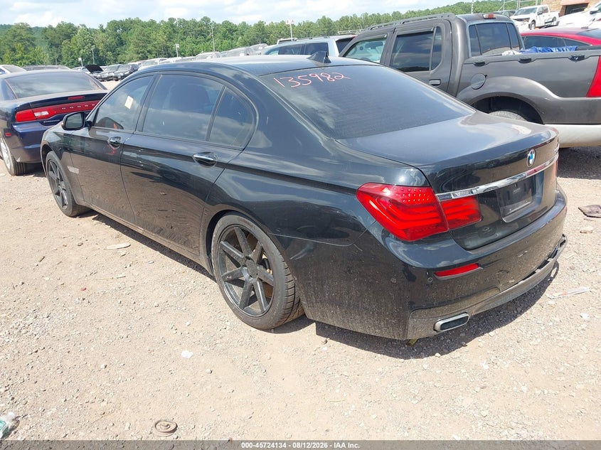 2014 BMW 7 series VIN WBAYE8C53ED135982 IAAI salvage auction — NORMAL WEAR, Clear (Alabama), sold $200 on 2026-08-23 (photo 3)