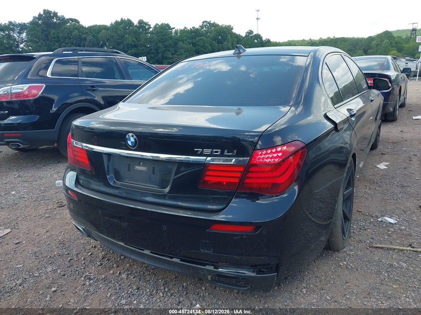 2014 BMW 7 series VIN WBAYE8C53ED135982 IAAI salvage auction — NORMAL WEAR, Clear (Alabama), sold $200 on 2026-08-23 (photo 6)