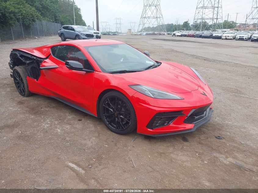 2023 Chevrolet Corvette Stingray VIN 1G1YA2D46P5125065 — IAAI salvage auction photo