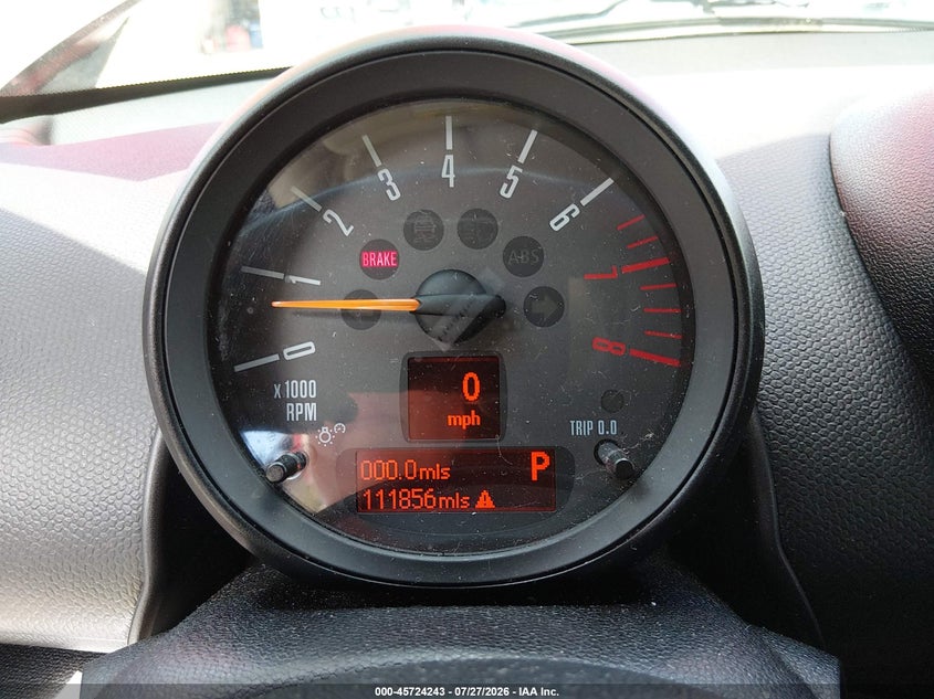 2015 Mini Countryman VIN WMWZB3C52FWR44959 IAAI salvage auction — SIDE, Salvage Title, sold $2,050 on 2026-08-22 (photo 7)