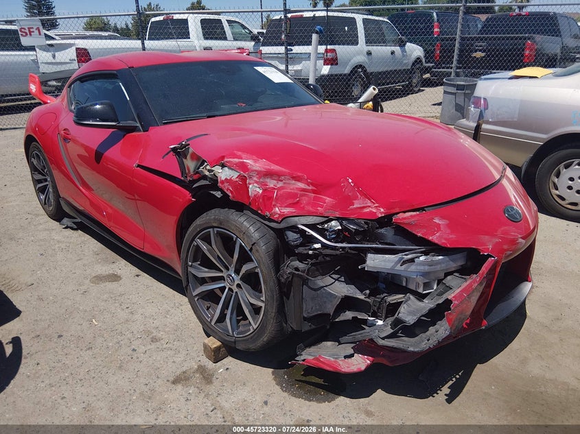 2023 Toyota Supra VIN WZ1DB2G0XPW057067 — IAAI salvage auction photo