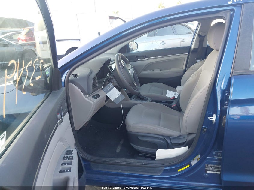 2019 Hyundai Elantra VIN 5NPD84LF8KH492185 IAAI salvage auction — REAR END, Salvage Certificate (California), sold $2,800 on 2026-08-23 (photo 5)