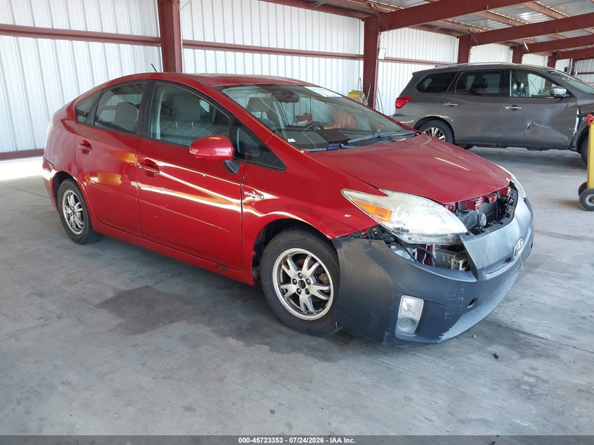 2011 Toyota Prius VIN JTDKN3DU3B0296434 IAAI salvage auction — NORMAL WEAR, Clear - Dealer Only (California), sold $775 on 2026-08-21 (photo 1)