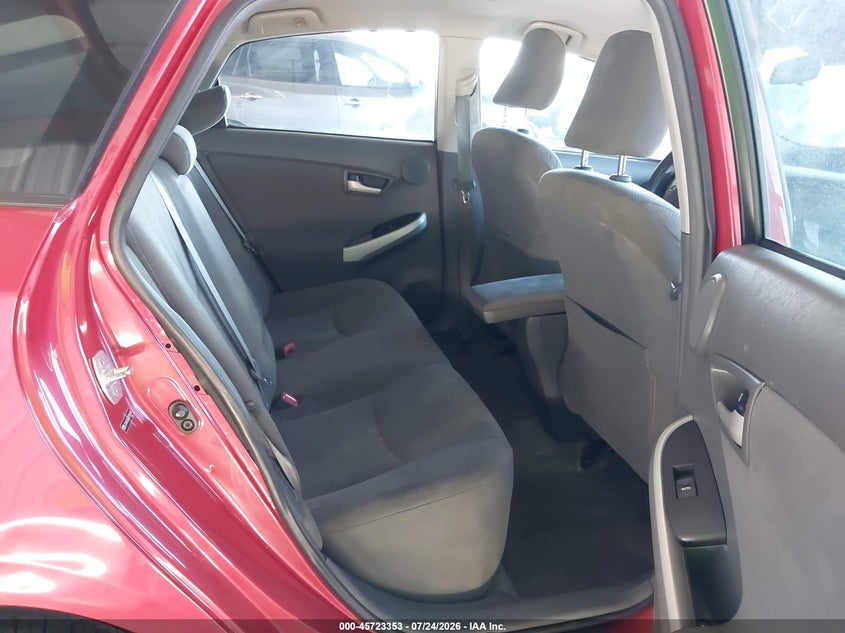 2011 Toyota Prius VIN JTDKN3DU3B0296434 IAAI salvage auction — NORMAL WEAR, Clear - Dealer Only (California), sold $775 on 2026-08-21 (photo 8)