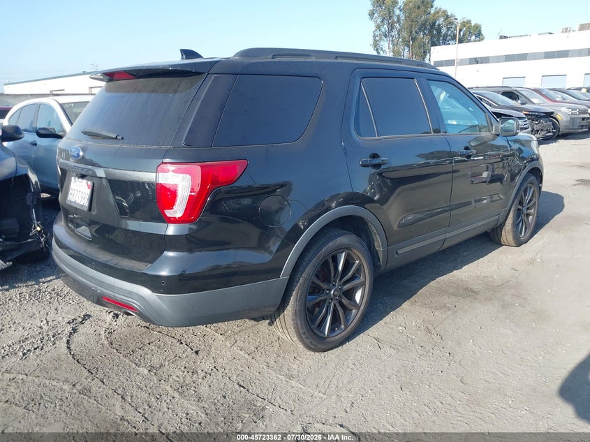 2017 Ford Explorer VIN 1FM5K7D86HGD12833 IAAI salvage auction — SIDE, Salvage Title, sold $2,750 on 2026-08-21 (photo 4)