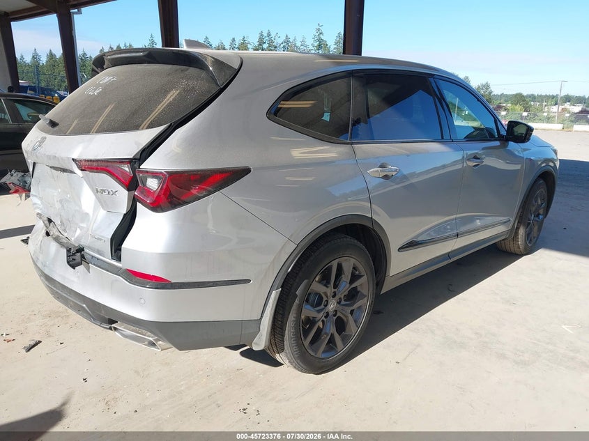 2024 Acura Mdx VIN 5J8YE1H08RL020010 IAAI salvage auction — FRAME DAMAGE, Salvage Title, sold $20,050 on 2026-09-16 (photo 4)