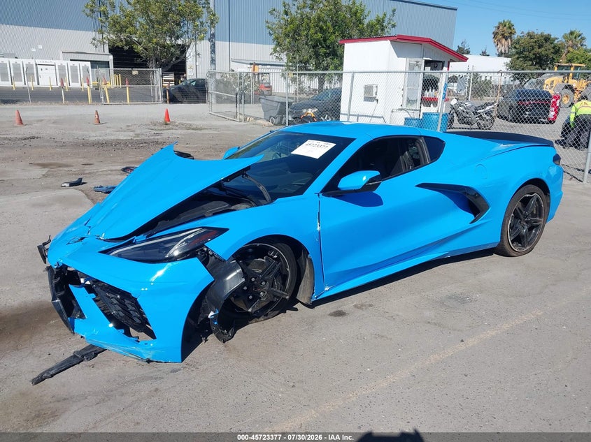 2020 Chevrolet Corvette VIN 1G1Y62D46L5117527 IAAI salvage auction — FRONT END, Salvage Title, sold $24,300 on 2026-09-08 (photo 2)