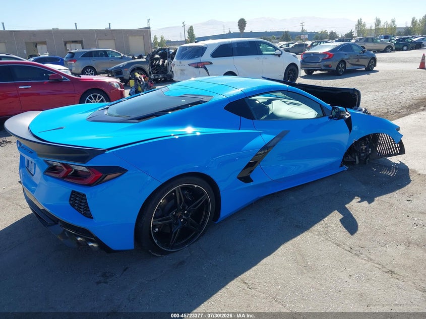 2020 Chevrolet Corvette VIN 1G1Y62D46L5117527 IAAI salvage auction — FRONT END, Salvage Title, sold $24,300 on 2026-09-08 (photo 4)