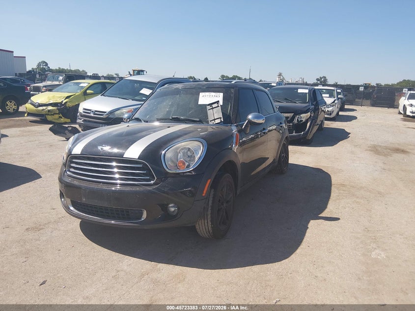 2013 Mini Countryman VIN WMWZB3C58DWM08367 IAAI salvage auction — RIGHT REAR, Salvage (Texas), sold $325 on 2026-09-16 (photo 2)