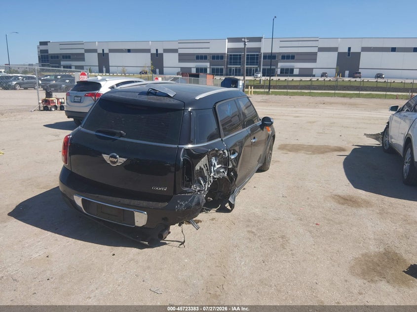 2013 Mini Countryman VIN WMWZB3C58DWM08367 IAAI salvage auction — RIGHT REAR, Salvage (Texas), sold $325 on 2026-09-16 (photo 4)