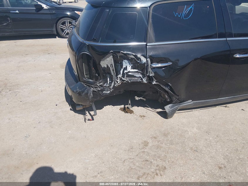 2013 Mini Countryman VIN WMWZB3C58DWM08367 IAAI salvage auction — RIGHT REAR, Salvage (Texas), sold $325 on 2026-09-16 (photo 6)