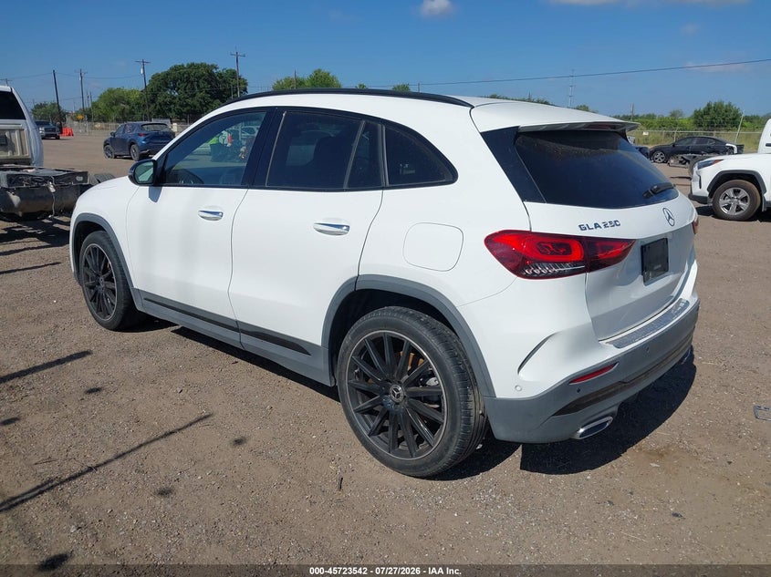 2023 Mercedes-benz Gla-klasse VIN W1N4N4GB7PJ495800 IAAI salvage auction — FRONT END, Salvage Title, sold $9,600 on 2026-08-30 (photo 3)
