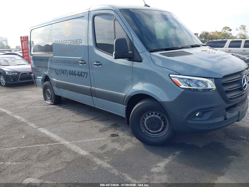 2024 Mercedes-benz Sprinter VIN W1Y4NBHYXRT166672 — IAAI salvage auction photo