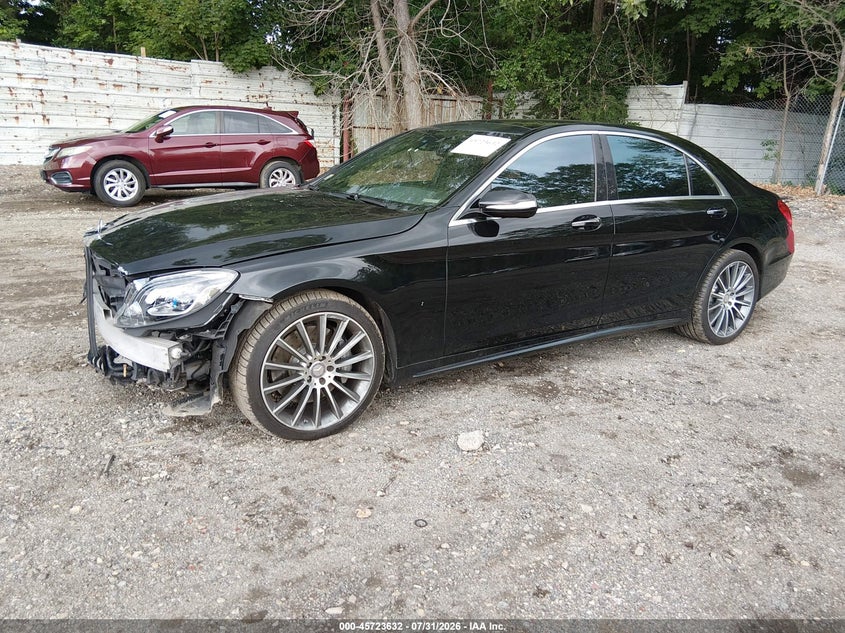 2015 Mercedes-benz VIN WDDUG8CB3FA076698 IAAI salvage auction — FRONT END, Salvage Title, sold $5,200 on 2026-08-12 (photo 2)
