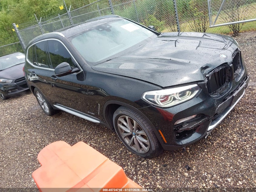 2018 BMW X3 VIN 5UXTR9C51JLC80401 — IAAI salvage auction photo