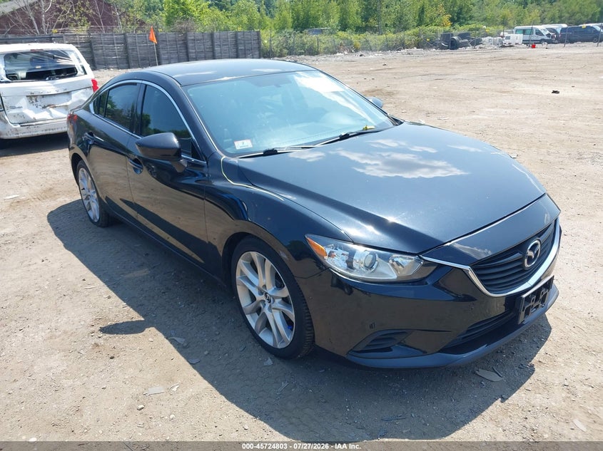 2014 Mazda 6 VIN JM1GJ1V6XE1138211 IAAI salvage auction — LEFT FRONT, Salvage Title, sold $1,350 on 2026-09-04 (photo 1)