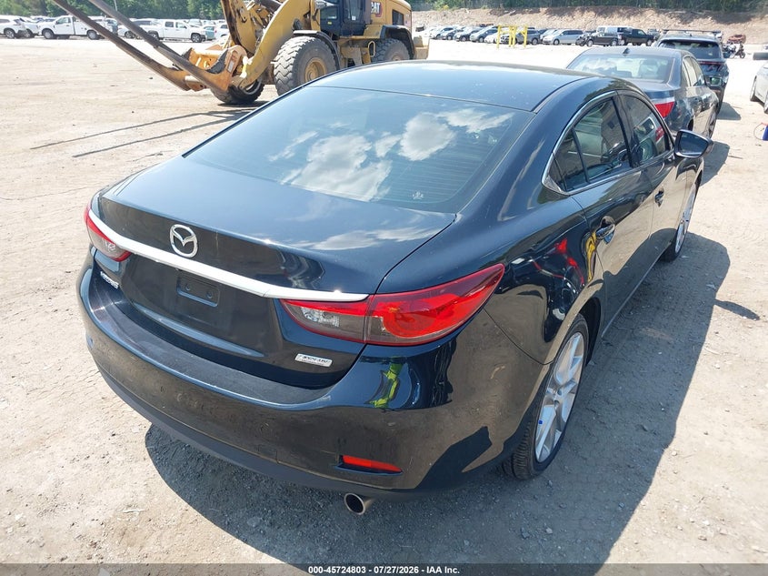 2014 Mazda 6 VIN JM1GJ1V6XE1138211 IAAI salvage auction — LEFT FRONT, Salvage Title, sold $1,350 on 2026-09-04 (photo 4)