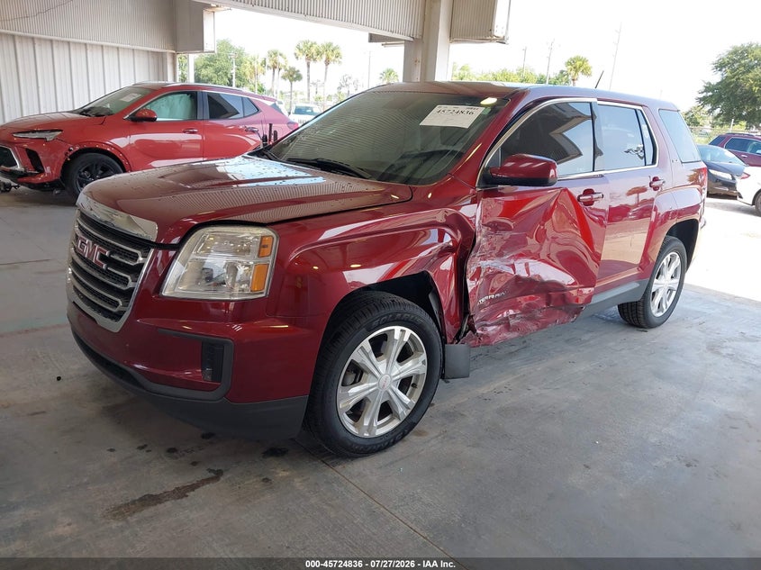 2017 Gmc Terrain VIN 2GKALMEK8H6200578 IAAI salvage auction — LEFT SIDE, Salvage Title, sold $2,150 on 2026-08-22 (photo 2)