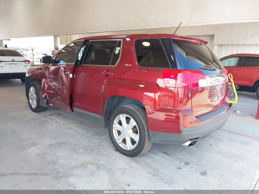 2017 Gmc Terrain VIN 2GKALMEK8H6200578 IAAI salvage auction — LEFT SIDE, Salvage Title, sold $2,150 on 2026-08-22 (photo 3)