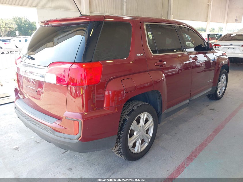 2017 Gmc Terrain VIN 2GKALMEK8H6200578 IAAI salvage auction — LEFT SIDE, Salvage Title, sold $2,150 on 2026-08-22 (photo 4)