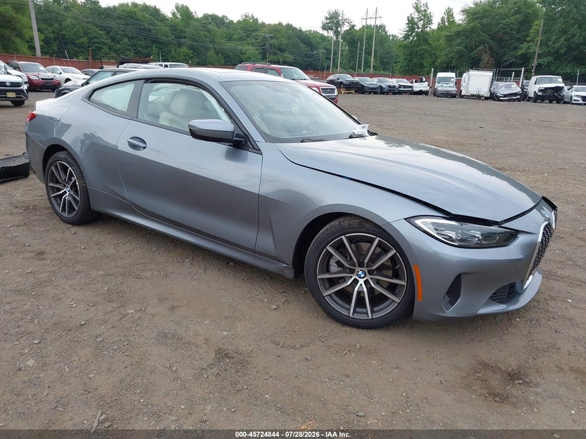 2021 BMW 4er VIN WBA73AP02MCG01674 — IAAI salvage auction photo
