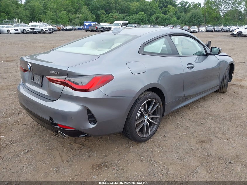2021 BMW 4er VIN WBA73AP02MCG01674 IAAI salvage auction — FRONT END, Salvage (Idaho), sold $9,100 on 2026-08-19 (photo 4)